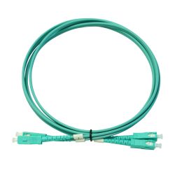 OM3 Multimode Duplex FO Patch Cord for Indoor LSFH SC/PC 2m Televes