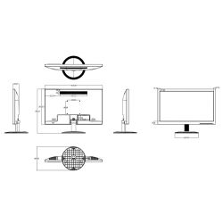 Dahua LM20-A202S Dahua 19.5" Monitor for Security 24/7 VGA/HDMI…