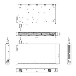 Dahua S5500-48GT4XF-E Switch 48 ports Gigabit + 4 liaisons…