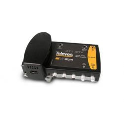 Amplificador Linha Minikom MATV 1e/1s G.30/37dB Vs.114/116dBµV Televes