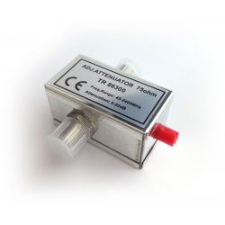 Adjustable attenuator 0-20db, 45-2400MHz (SAT+TERR), 2 F-Female