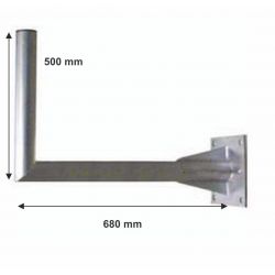 Soporte Suelo para antenas de 150 cm 500 x 2,0 x 680 mm