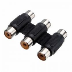 Adaptador Jack 3.5mm macho a 2 RCA hembra (Audio)