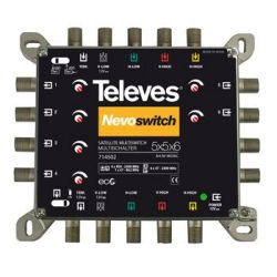 Multiswitch 5x5x4 F Terminal/Cascada - Nevoswitch Televes