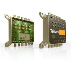 Amplificateur 5x5 "F" MATV/BIS G 27/25dB Vs 115dBµV - Nevoswitch Televes