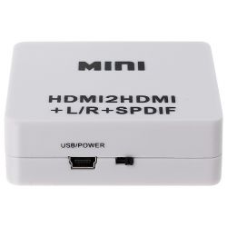 Divisor HDMI para HDMI + Audio