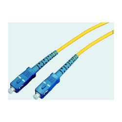 Cable de fibra óptica 0.5m SC a SC duplex bifibra monomodo 9/125