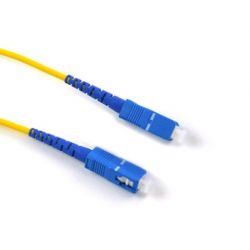 Fiber optic cable 0.5m, SC/PC to SC/PC simplex singlemode 9/125