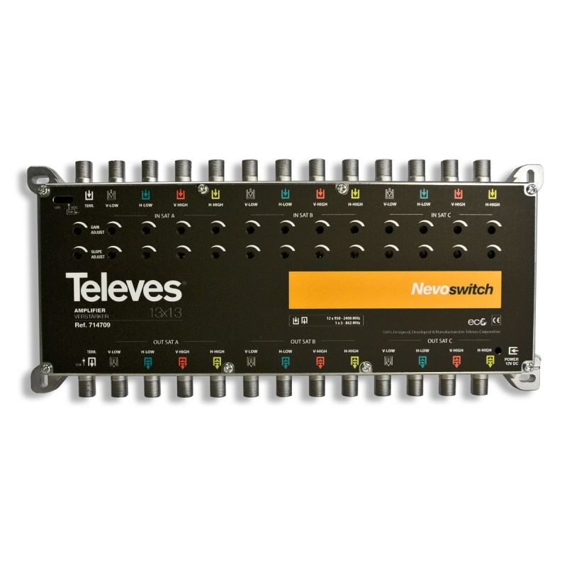 Multiswitch Amplificateur 13x13 F G4/31/27 Vs105 - Nevoswitch Televes