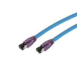 Câble réseau RJ45 0.50m Cat 8 S / FTP PIMF et LSZH 2GHz