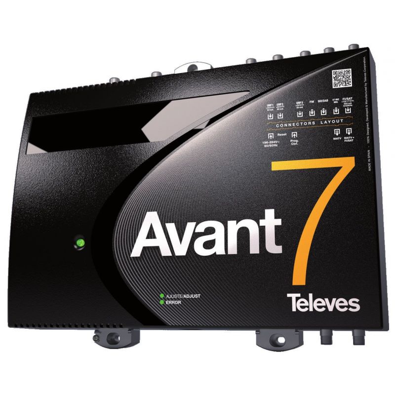 Central Amplificadora Televes Avant 7