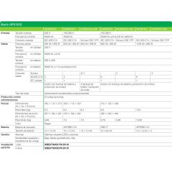 Schneider SAI BACK-UPS SX3650CI-GR 650VA 390W SCHUKO