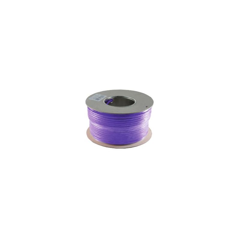 Bobine de câble réseau RJ45 100m. Cat 7a SFTP PIMF LSZH 1000MHz violet