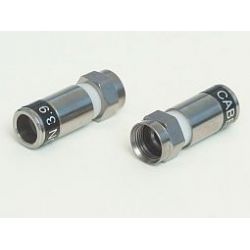 Cabelcon RG59 compression connector 3.9 mm male F