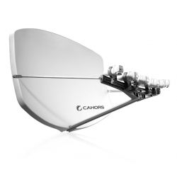 Cahors BIG BISAT Multisatellite antenna fiber 91cm 36 dB 4 supports LNB Ø40cm (without LNB)