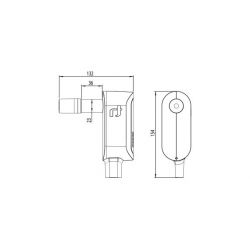 LNB Inverto Multiconnect Dielectric Twin 23mm 3626 IDLB-TWNL24-MULTI-OPP