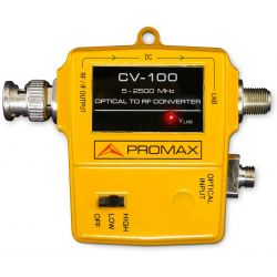 Promax CV-100 Optical to RF converter