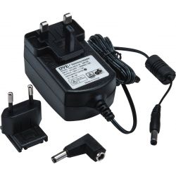 Fuente de alimentación para TVQ 05, TVC 05, TOU 232SA, TDOU 216SA de 12 Vdc 1A.