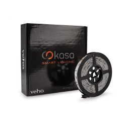 Veho Kasa - Fita LED RGB 7,2w/m 12v 3m 30 LEDs/m