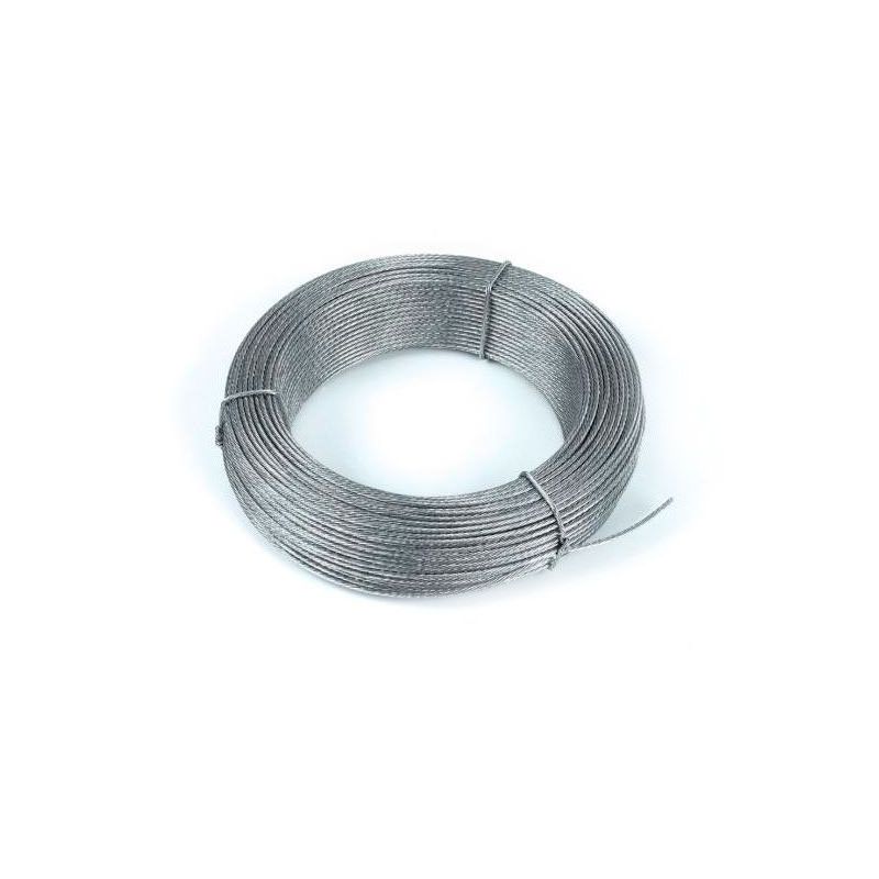 Cable de acero galvanizado Ø2mm 100m Televes