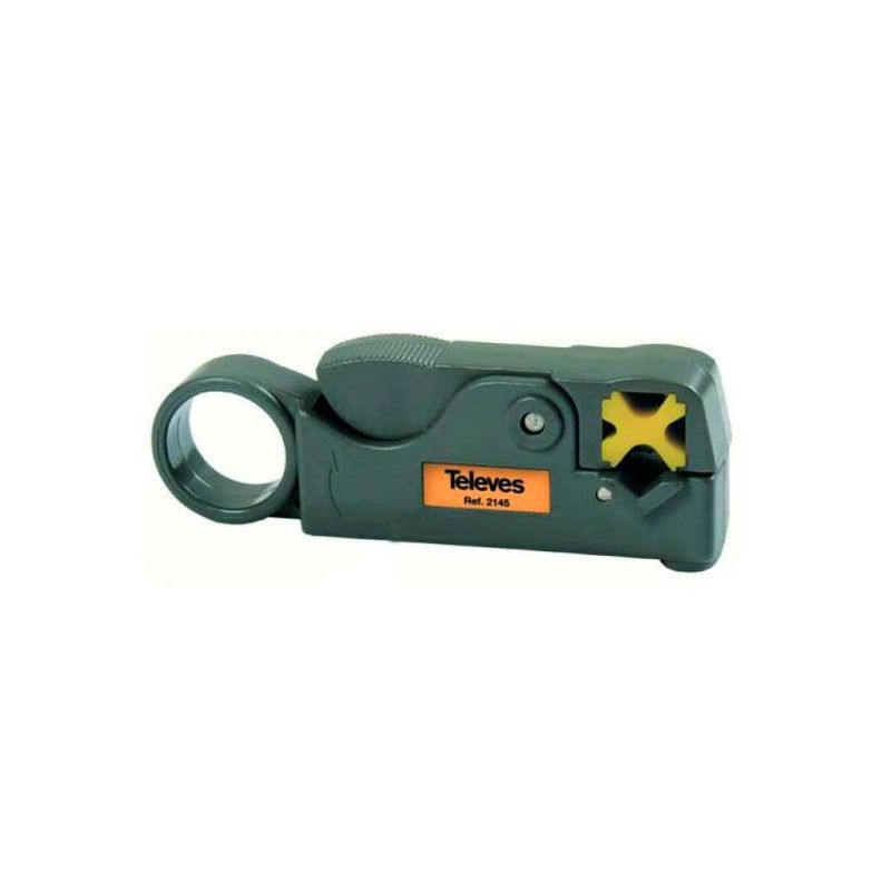 Coaxial cable stripper Televes