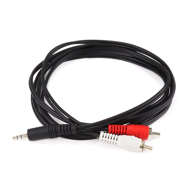 Câble de conversion audio Jack 3.5 - 2xRCA 1.5m