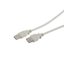 Cable extensor USB 2.0  0.3m