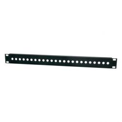 Panel Rack 19" 24 conectores F