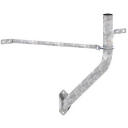 Suporte de chão/parede com correias Ø 50mm para antenas de 110cm. PSP-50