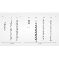 Section intermédiaire 2.5m pylône 180 SE RPR Televes