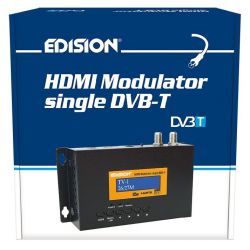 Edision modulator COFDM DVB-T HD with HDMI input and LTE filter