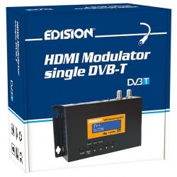 Edision modulator COFDM DVB-T HD with HDMI input and LTE filter