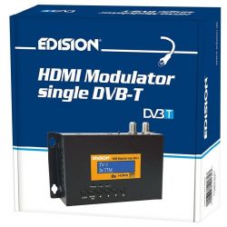 Edision modulator COFDM DVB-T HD with HDMI input and LTE filter