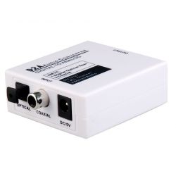 Convertisseur de audio numérique Toslink Optical (S/PDIF) ou RCA à audio analogique 2xRCA ou Jack 3,5mm