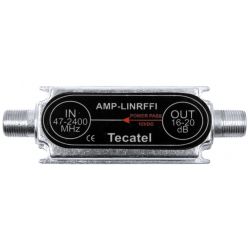 Amplificateur de ligne SAT / TNT Tecatel 20dB 47-2400 Mhz