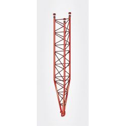 Lanço Inferior Reforçado Torre 450 Zinco+Vermelho 3m Televes