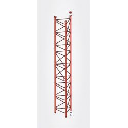 Lanço Intermédio reforçado Torre 450 Zinco+Vermelho 3m Televes