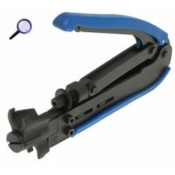 HLT-548 crimper profissional para compressão F conectores RG59, RG6 e RG11