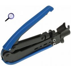 HLT-548 crimper profissional para compressão F conectores RG59, RG6 e RG11