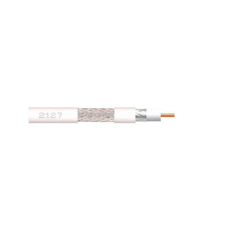 Cable coaxial CXT1 Cu+Ac/Al PVC Clase A BL.100m