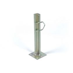 Soporte de mástil para pared atornillable en L 300mm