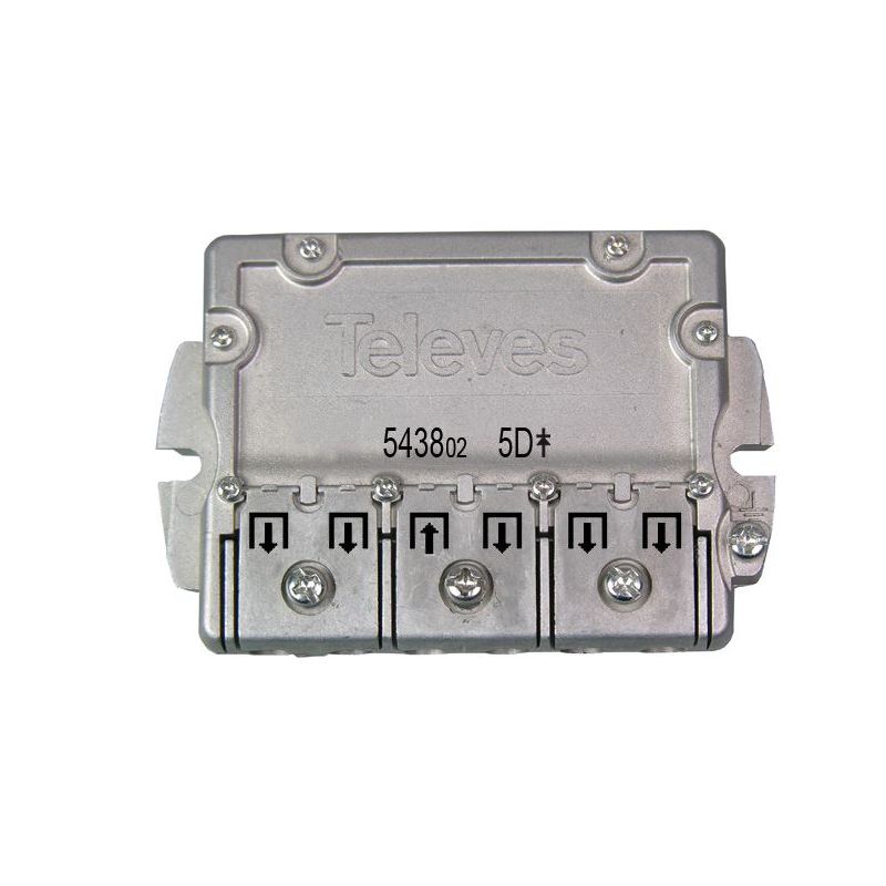 5-2400 MHz 5 Ways 9.5/12 dB Televes