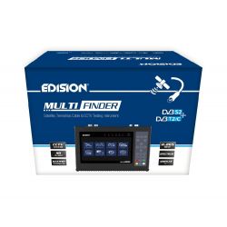 Edision MultiFinder - Field Meter DVB-S2/C/T2 h.265 CCTV