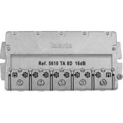 Derivador 5-2400 MHz conector EasyF 8 salidas 16dB tipo TA Televes