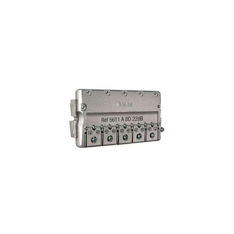 Conector Derivador 5-2400 MHz EasyF 8 saídas 22dB tipo A Televes