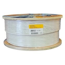 Bobina de cartón 250m cable coaxial CXT-1 17VAtC.A Negro Televes