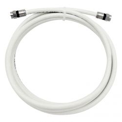 Extensão coaxial com conectores macho F 3m Televes