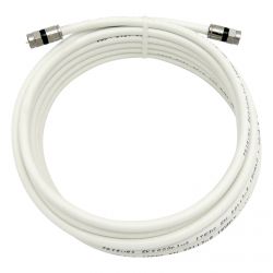 Extensão coaxial com conectores macho F 5m Televes