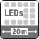 IR LEDs (Up to 20m)