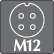 Connecteur Aviation M12